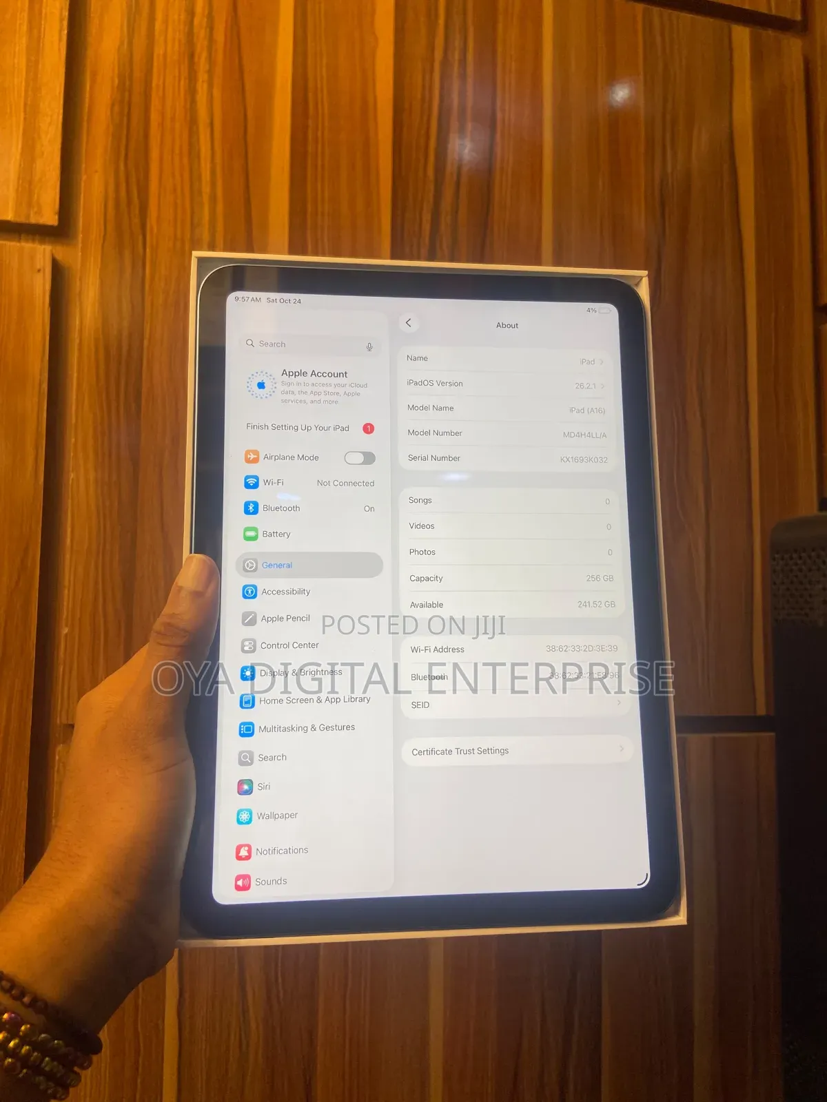 Apple iPad (2025) 256 GB Blue