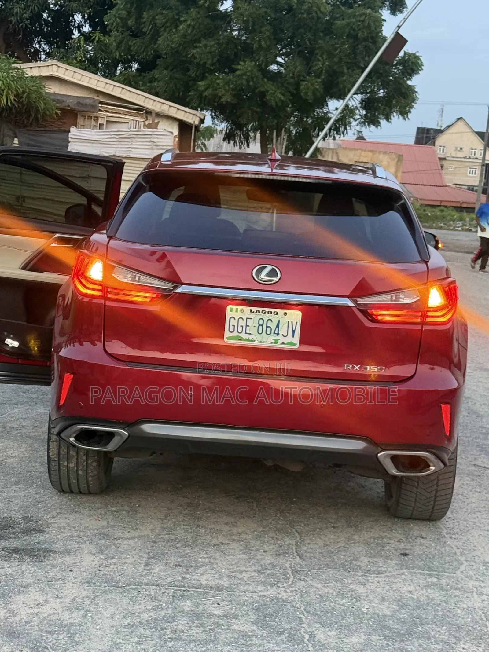 Lexus RX 350 FWD 2017 Red