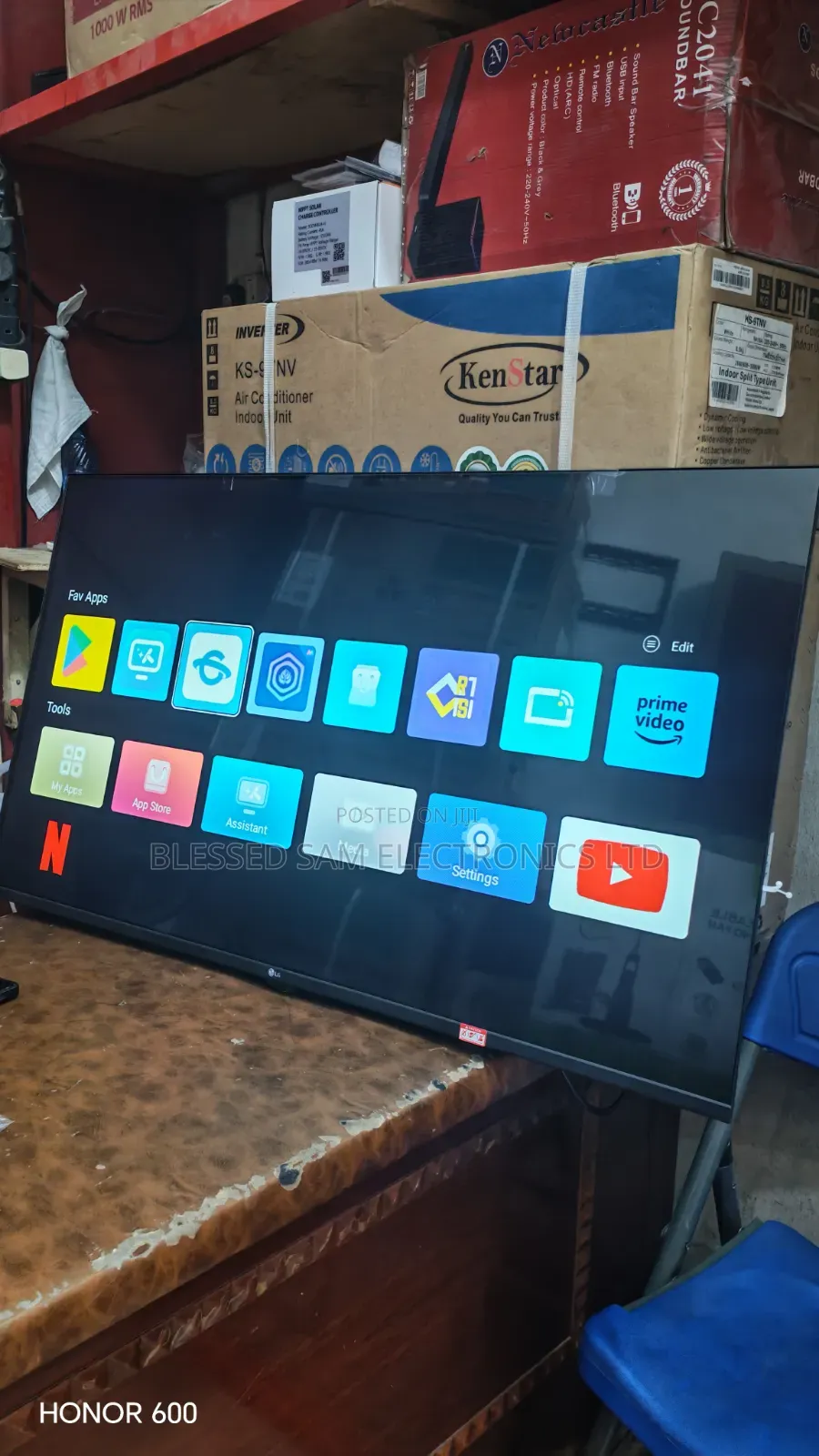 LG 50"inch UHD Android Smart TV ( Frameless ) > Netflix > YouTube