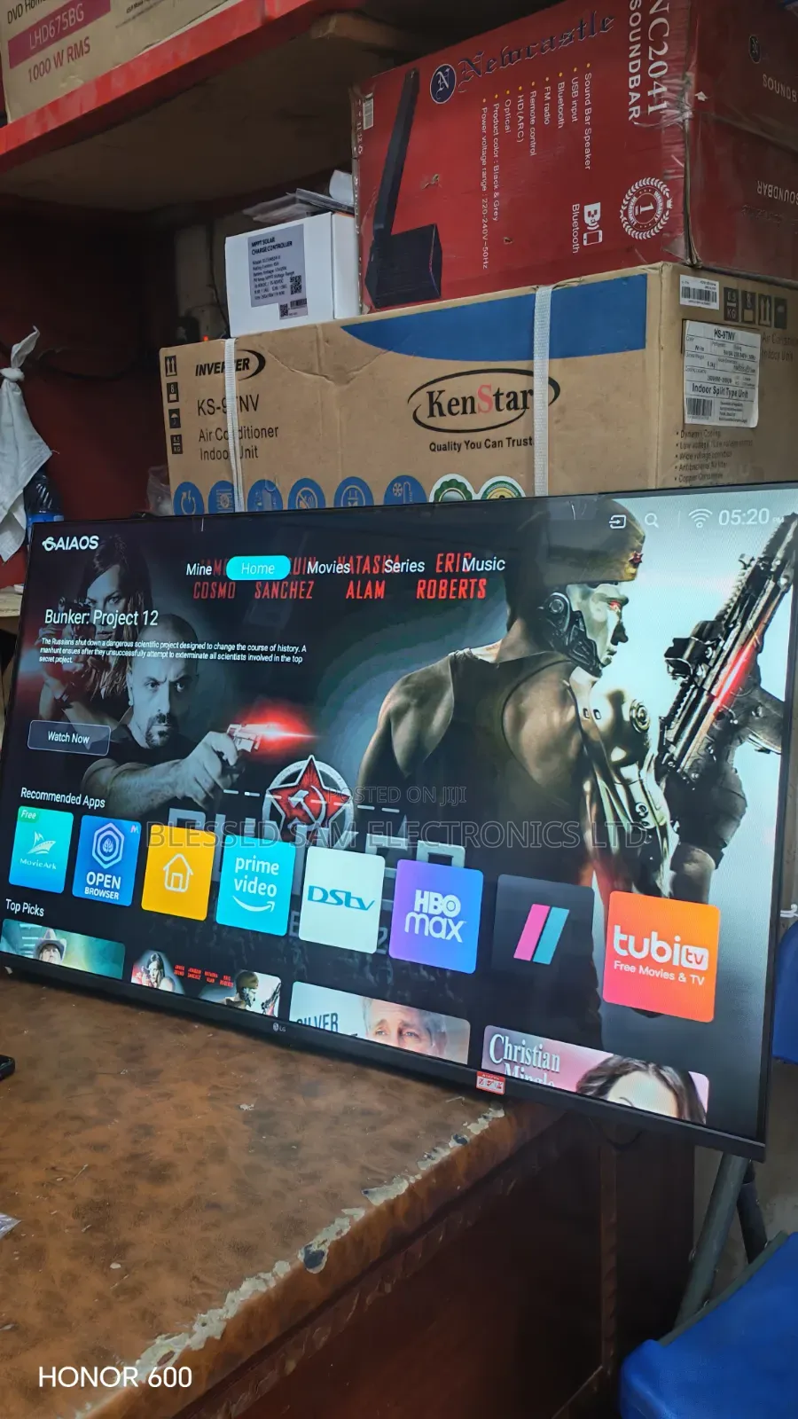 LG 50"inch UHD Android Smart TV ( Frameless ) > Netflix > YouTube