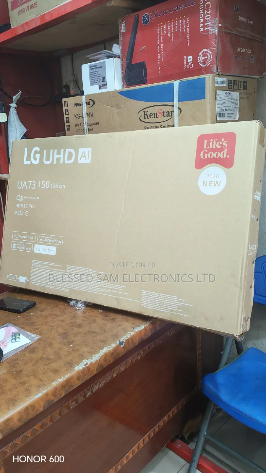 LG 50"inch UHD Android Smart TV ( Frameless ) > Netflix > YouTube