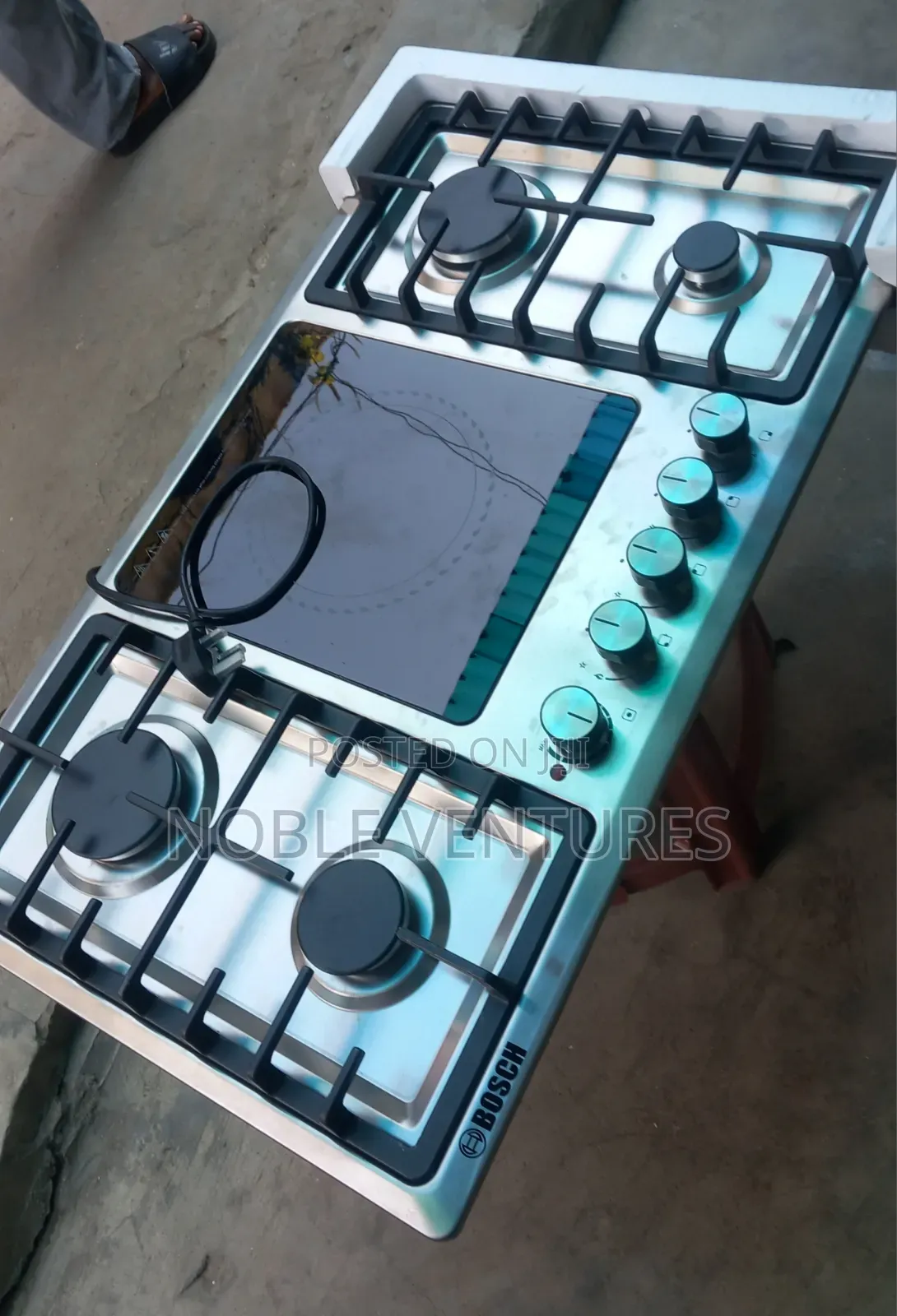 Original Bosch Luxury Built-in Electric and Gas Hob 90x60cm