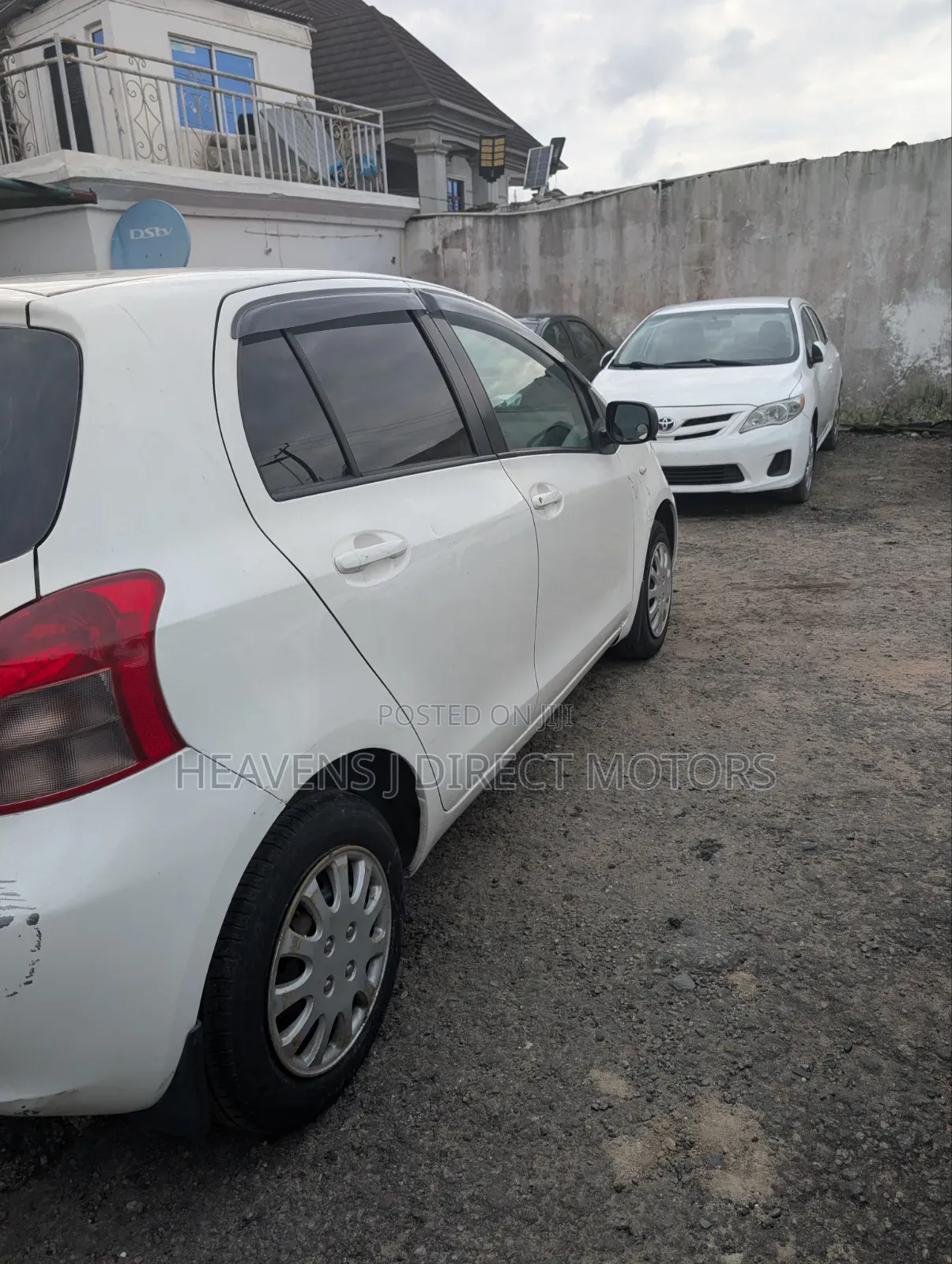 Toyota Yaris 2007 White