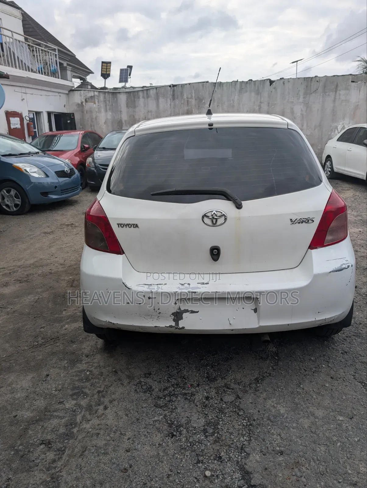 Toyota Yaris 2007 White