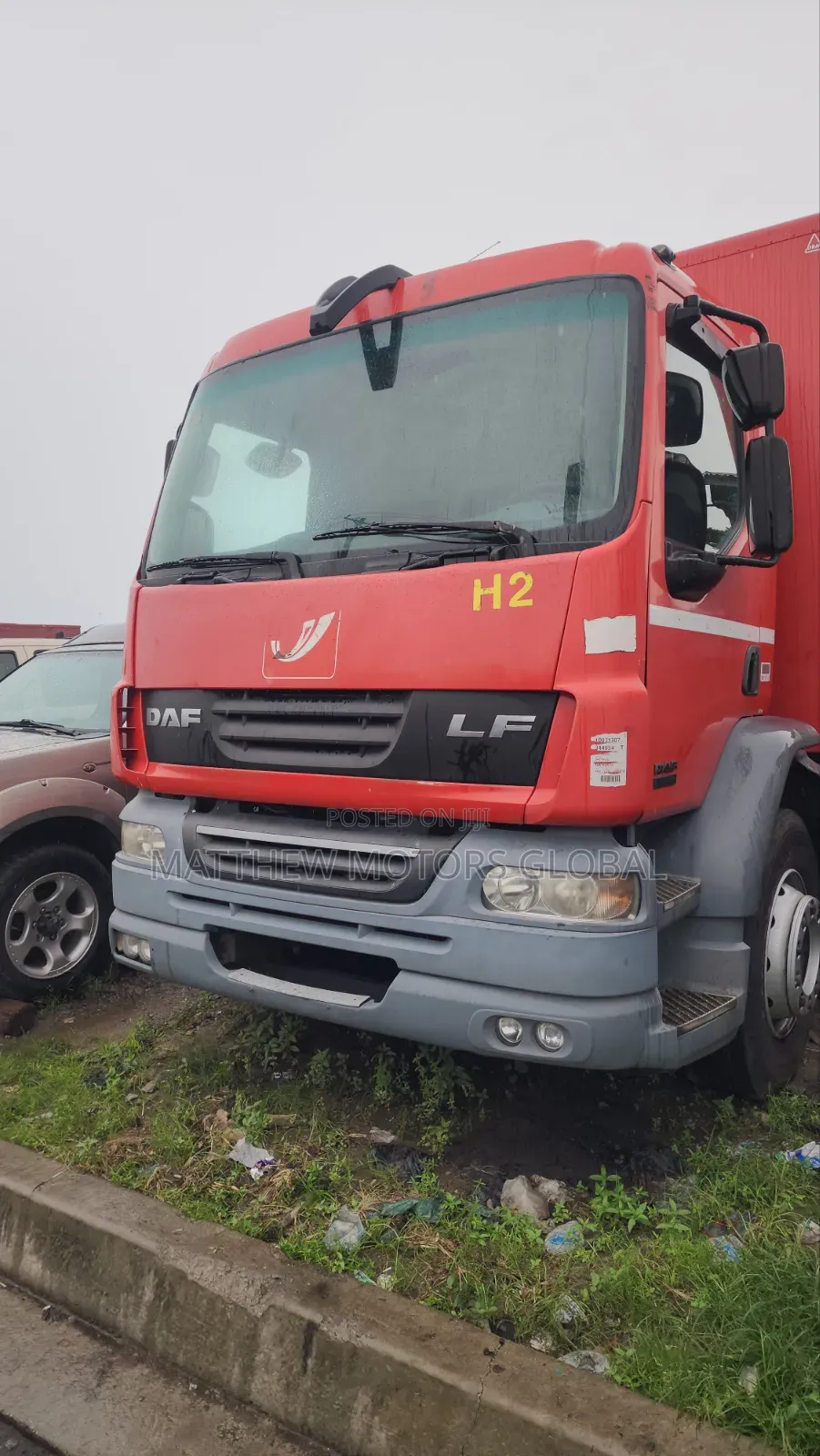 Foreign Used DAF Lf 2007 Red