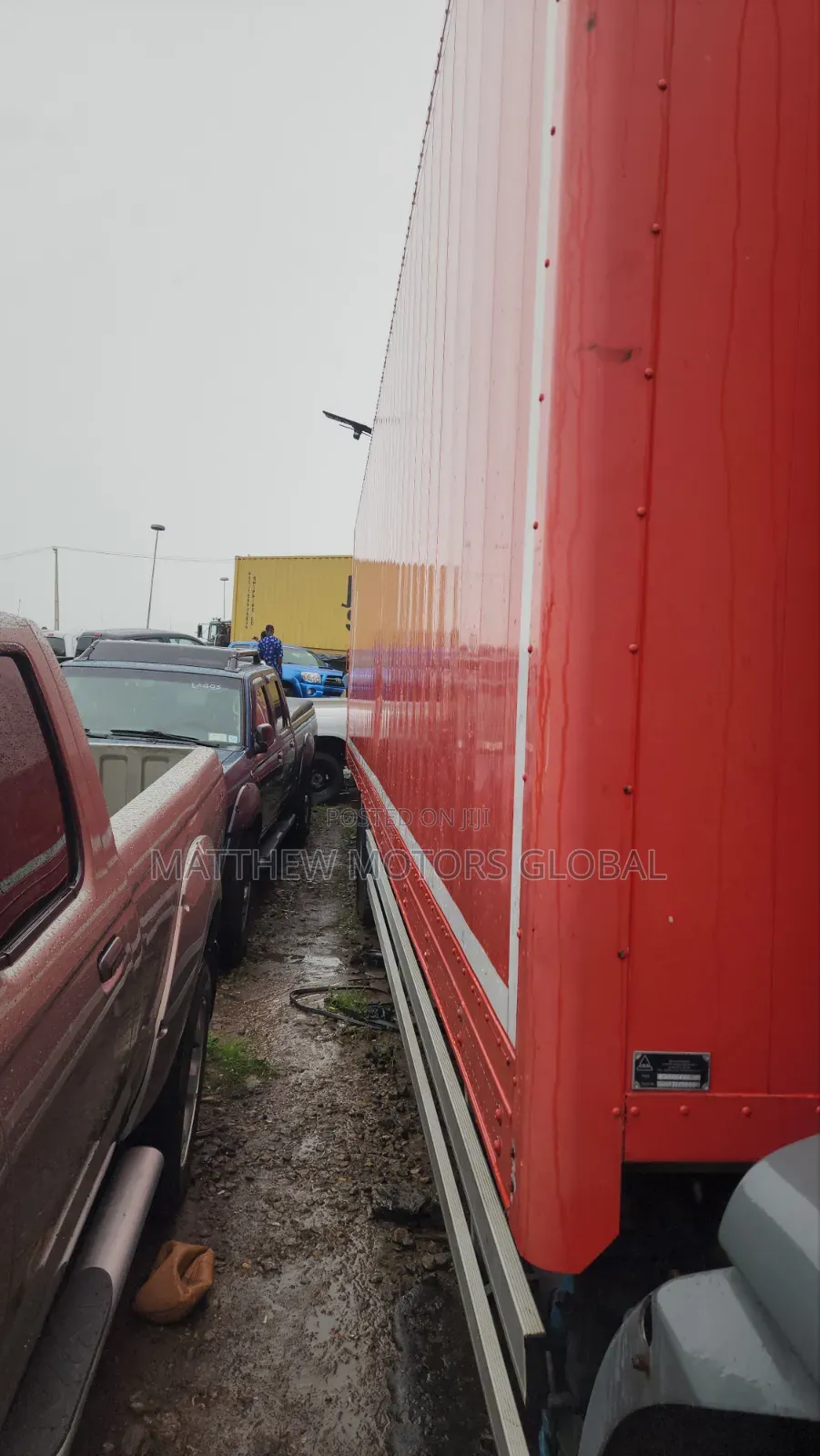 Foreign Used DAF Lf 2007 Red