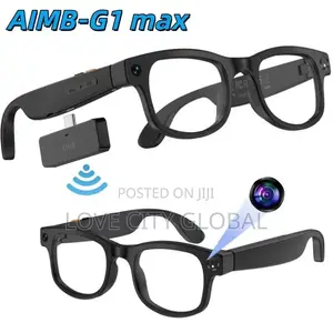 G1 Max AI Smart Glasses 8MP 4K Camera, ChatGPT, Bluetooth, 3 Lenses