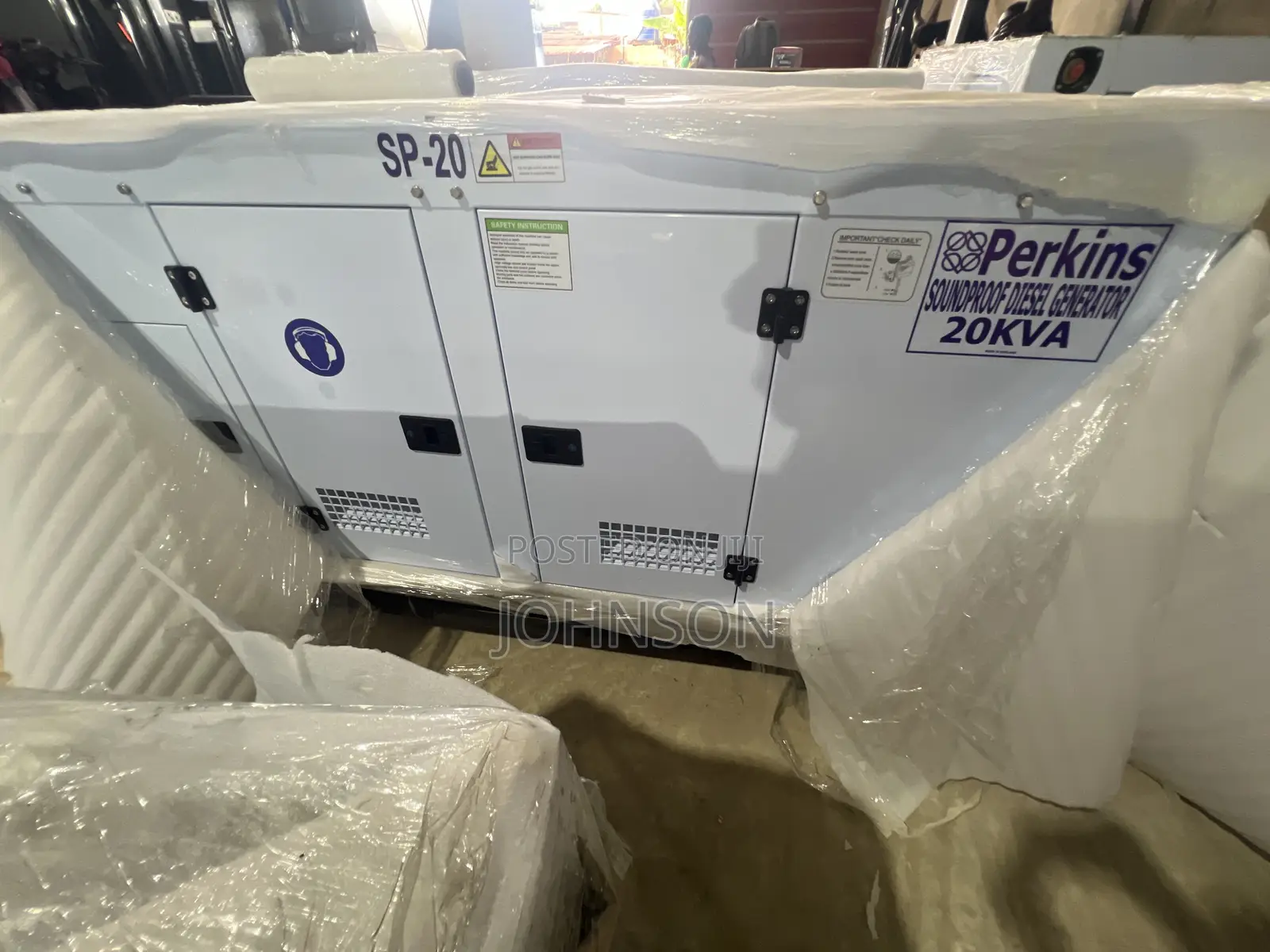 20kva Brand New Perkins Soundproof Diesel Generators 100% Copper 