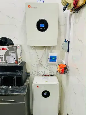 15kwh by 8kva Solar System Setup, 9unites of 550w Panels