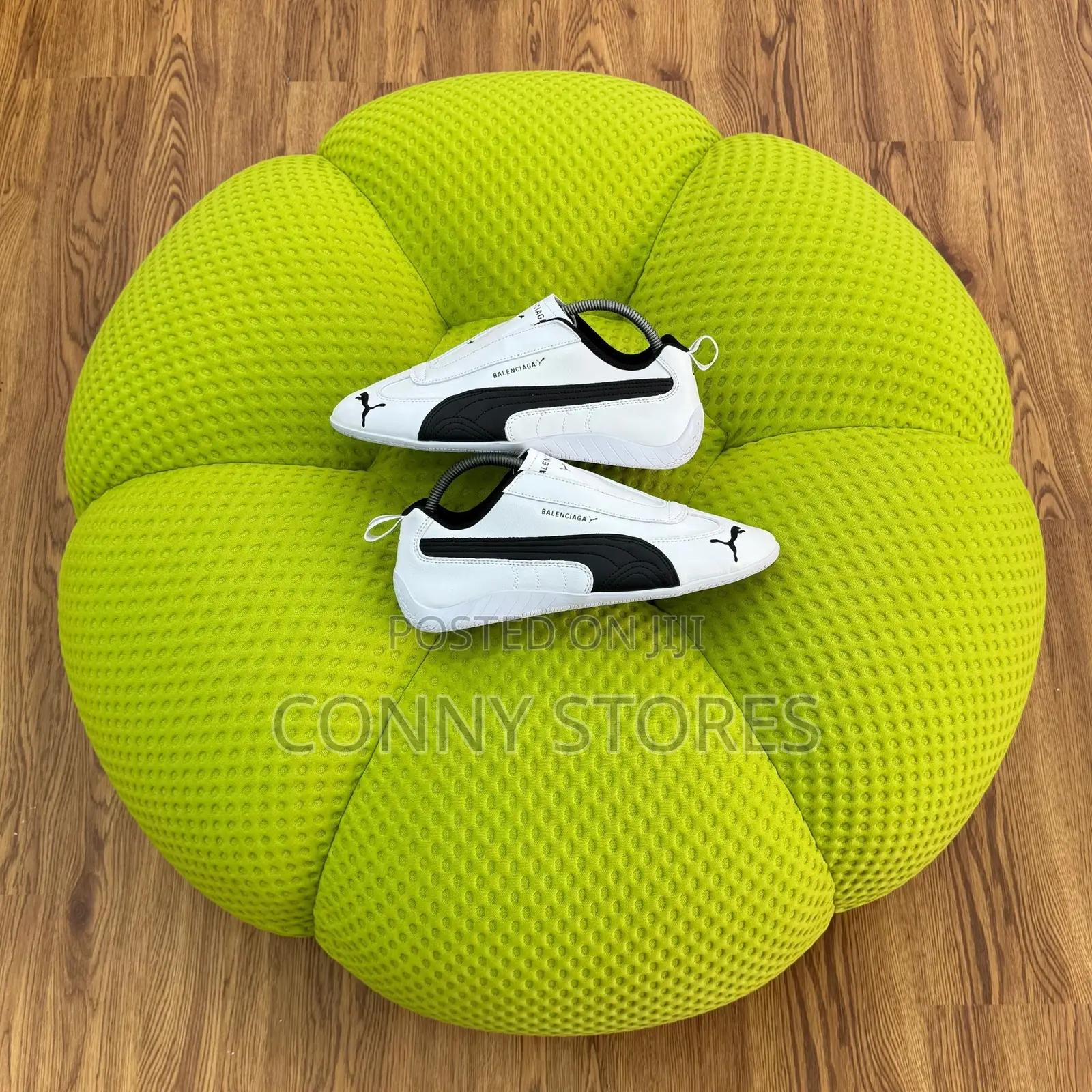 Balenciaga Fw25 X Puma Speedcat Leather “White Black”