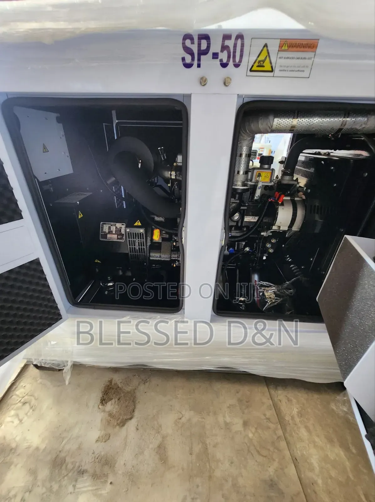 50kva UK Perkins Soundproof Diesel Generator