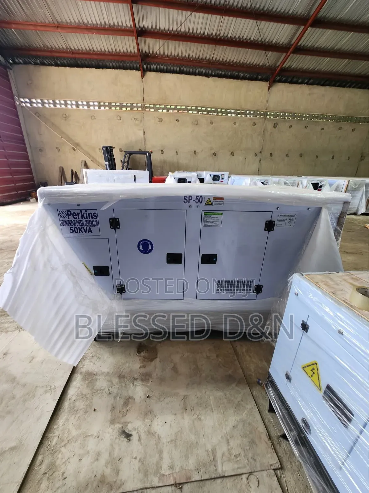 50kva UK Perkins Soundproof Diesel Generator