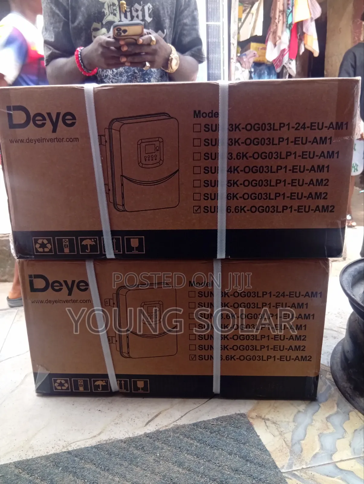 Deye 6.6kva 48v Hybrid Inverter