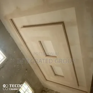International POP Ceiling Screeding