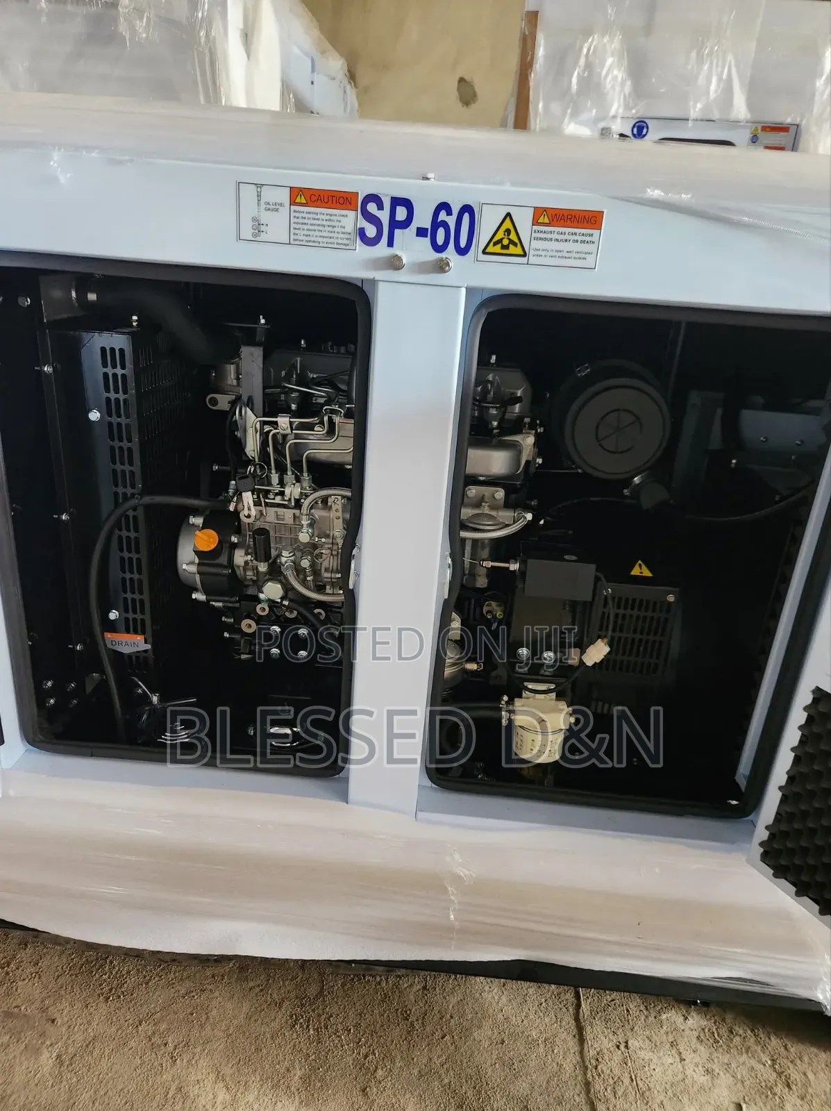 60kva Perkins Soundproof Diesel Generator for Engine