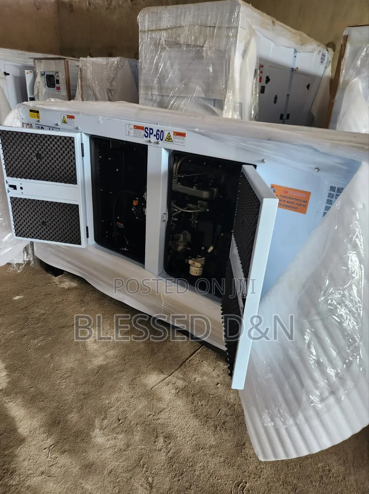 60kva Perkins Soundproof Diesel Generator for Engine