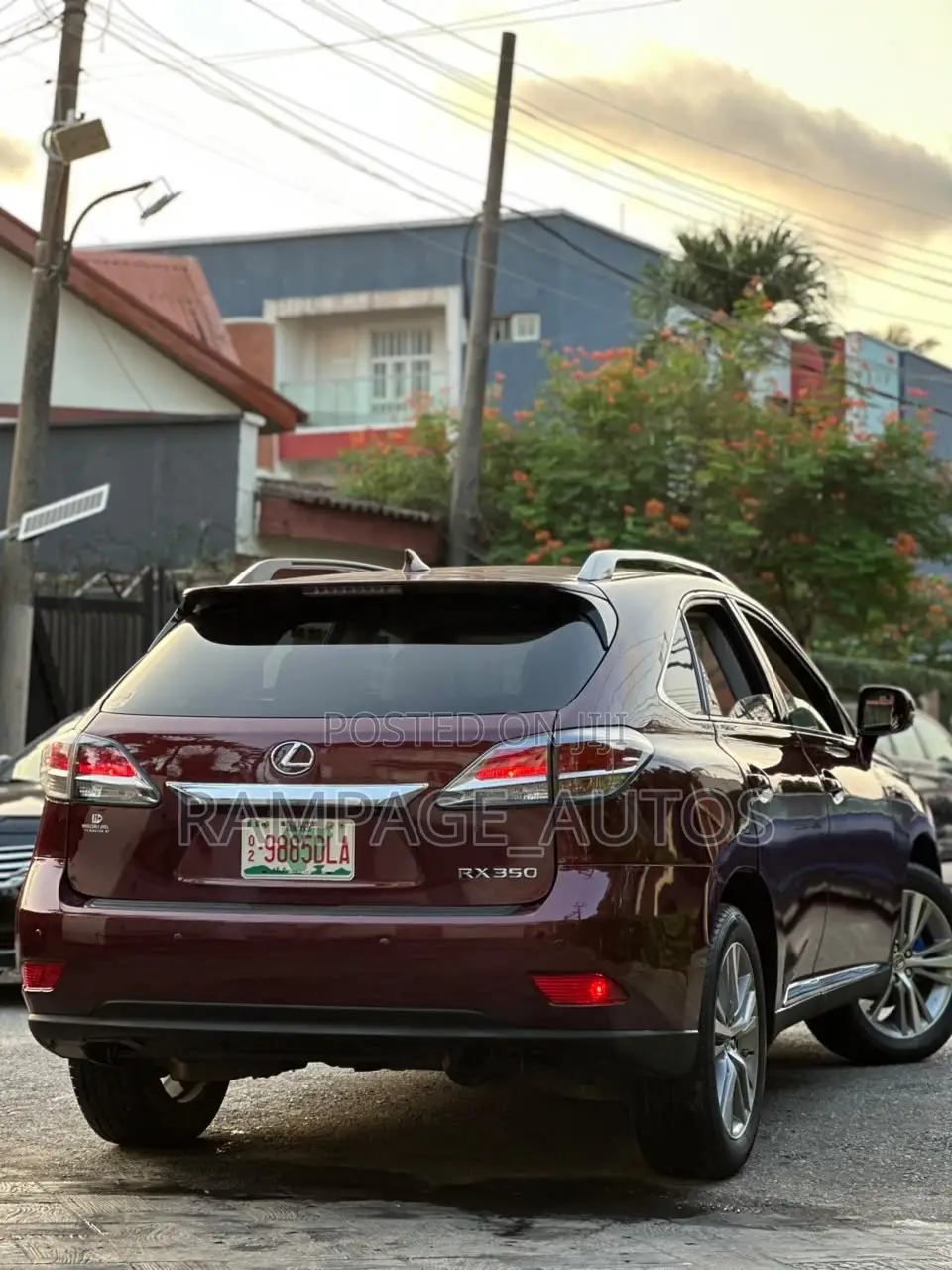 Lexus RX 2014 Red
