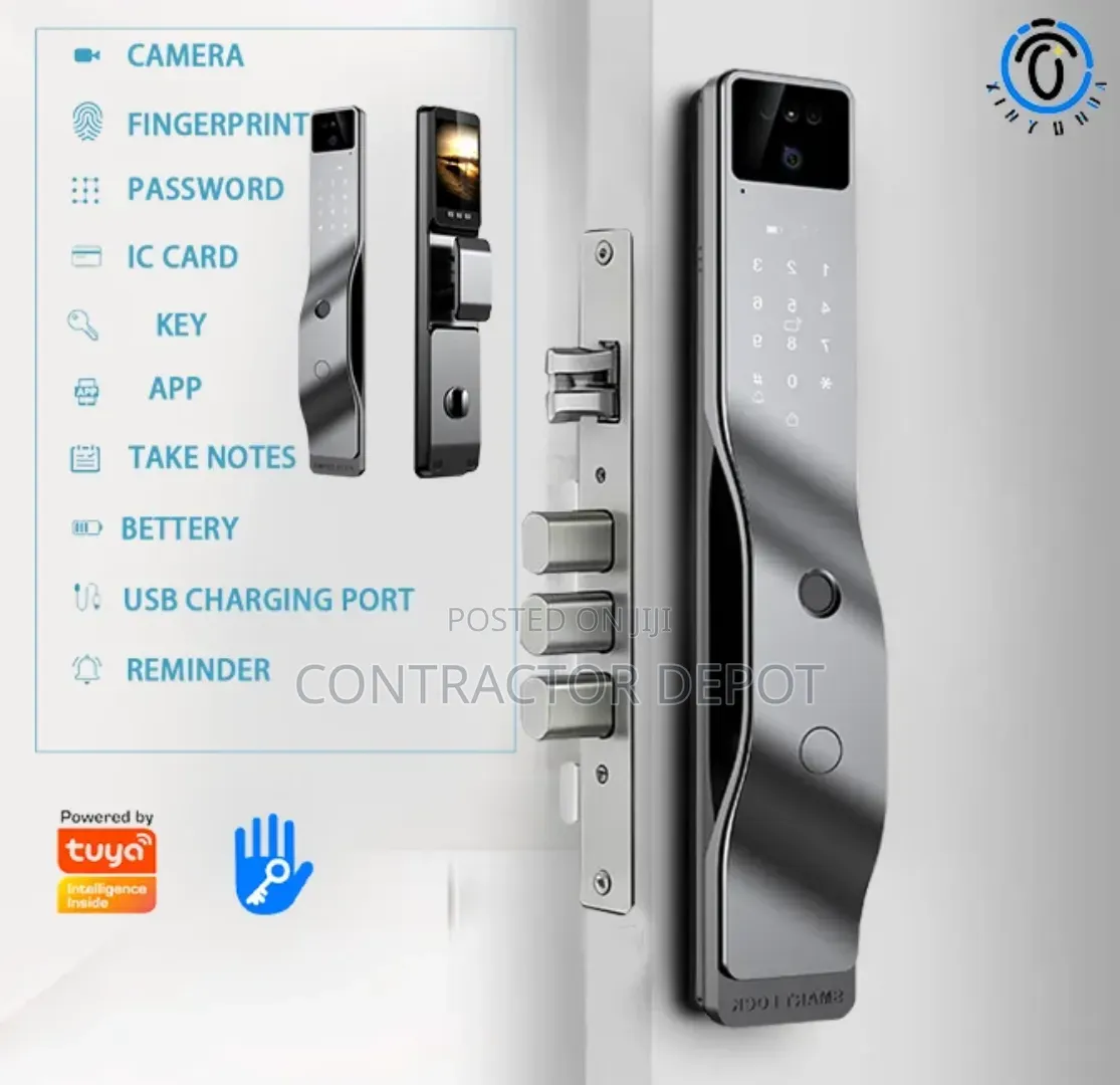 Smart Security Lock 3D Face Fingerprint