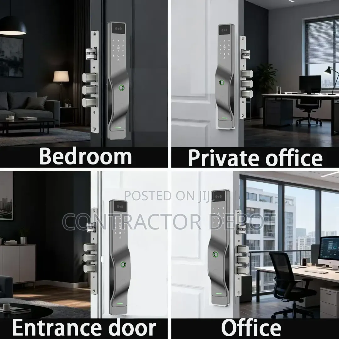Smart Security Lock 3D Face Fingerprint