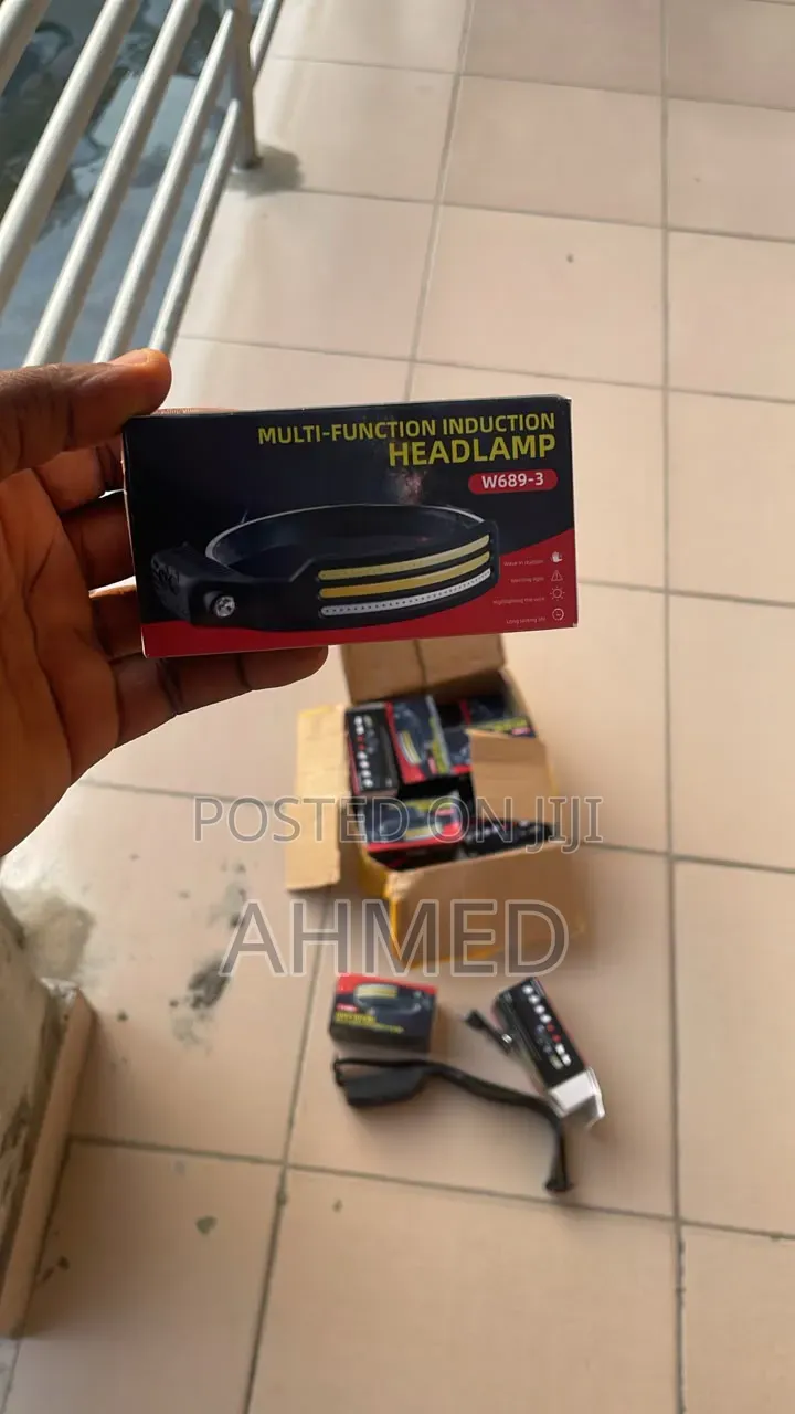 High Quality Bright COB Headlight LED Torch Floodlight Head Band