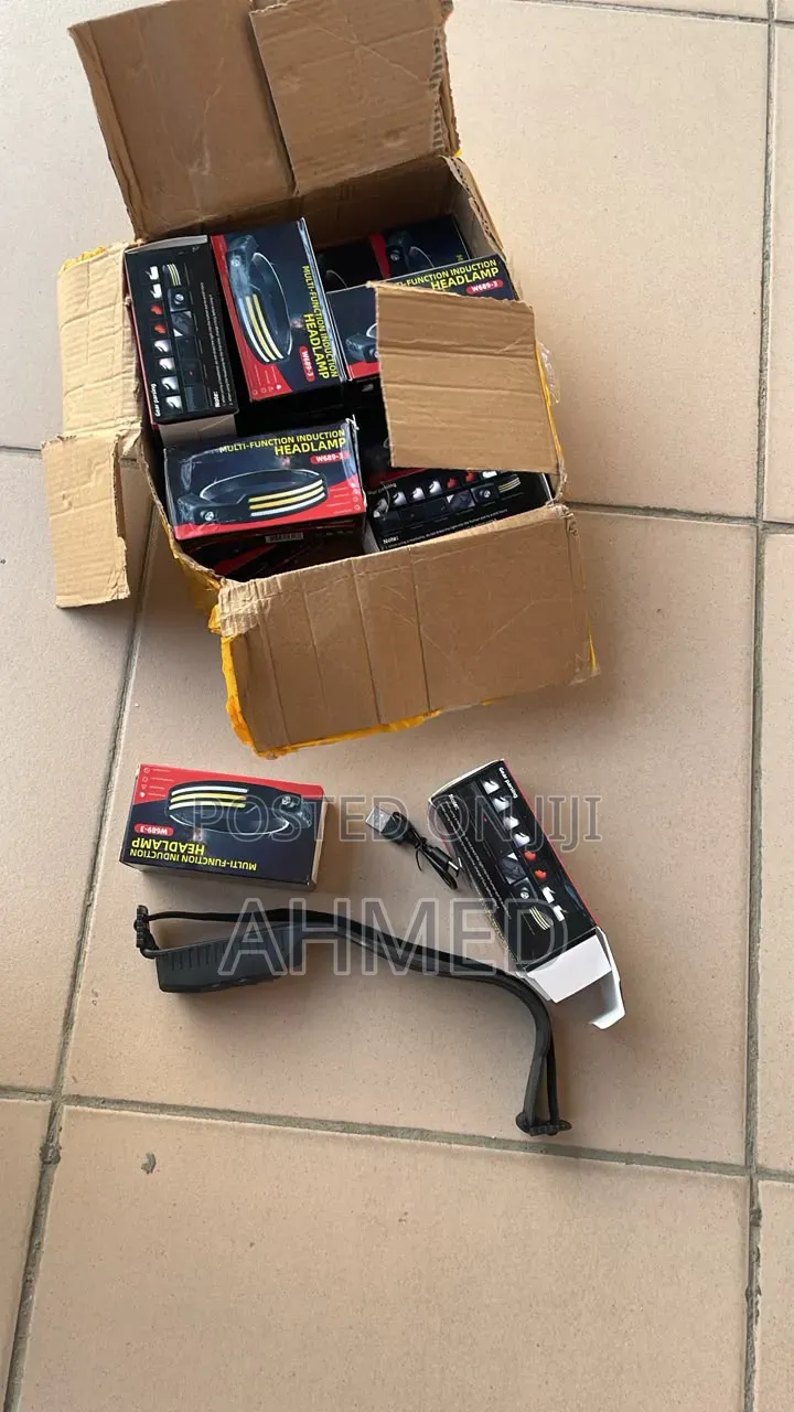 High Quality Bright COB Headlight LED Torch Floodlight Head Band