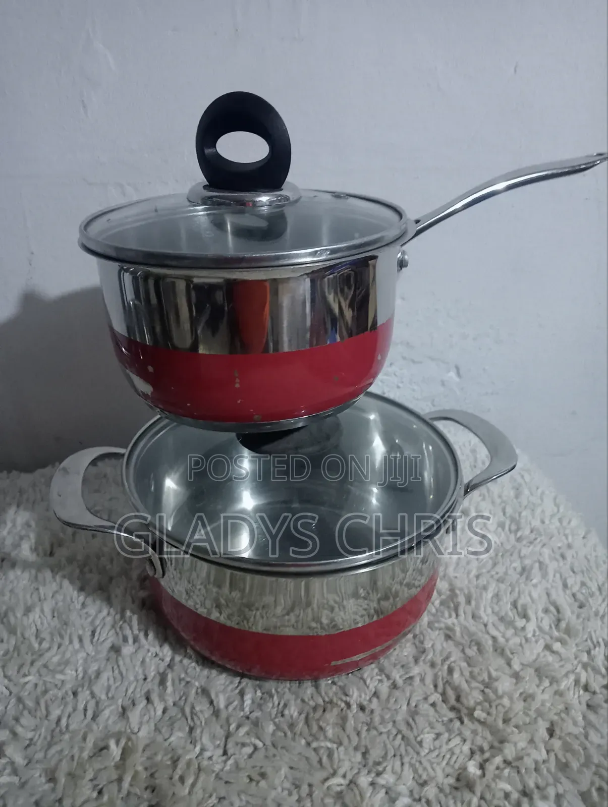 2 Set of Pot Used
