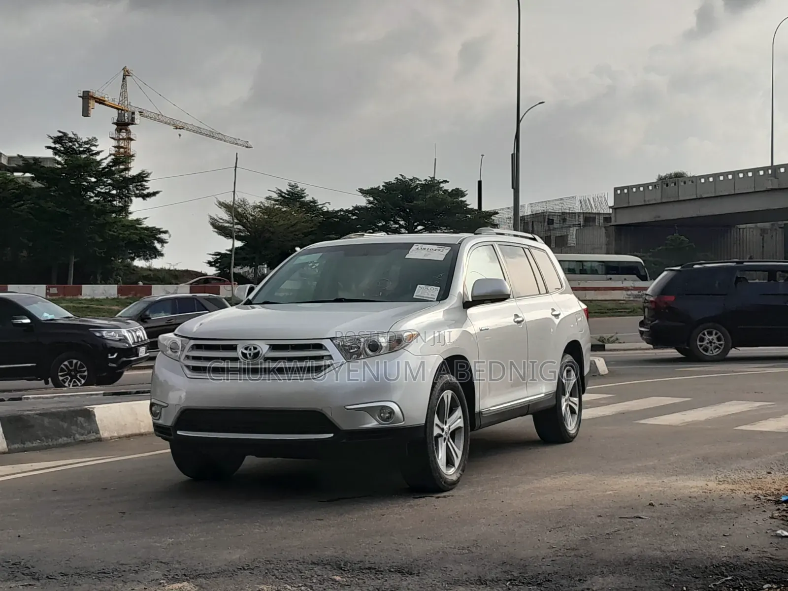 Toyota Highlander SE 2012 Silver