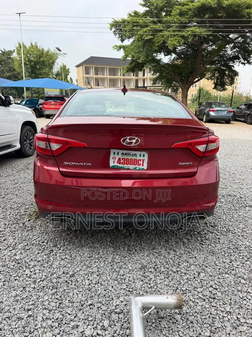 Hyundai Sonata 2015 Red