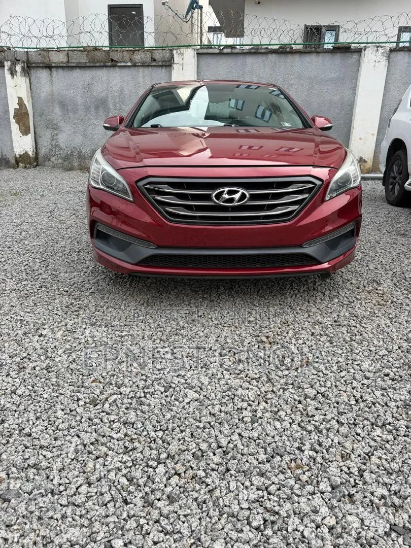 Hyundai Sonata 2015 Red