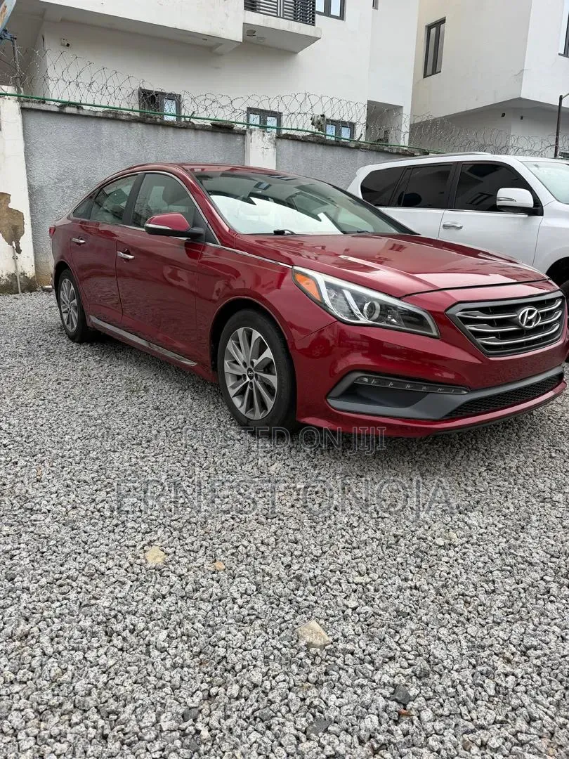 Hyundai Sonata 2015 Red