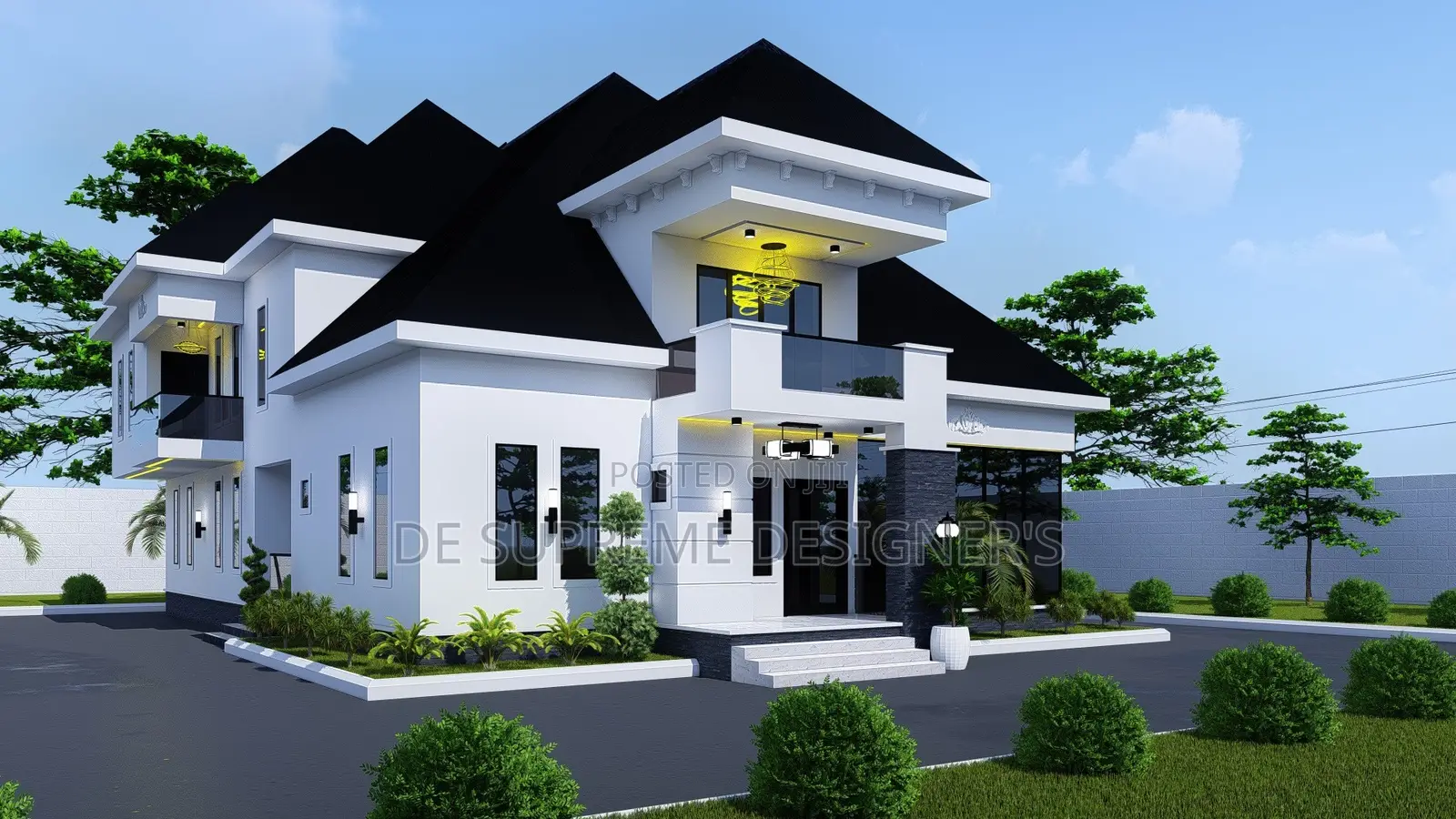 4bedroom Bungalow With Penthouse