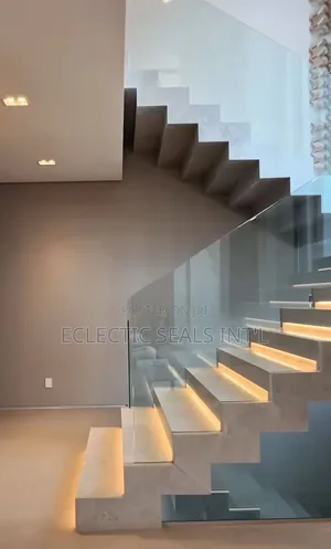Interior and Exterior Floating Stairs Design