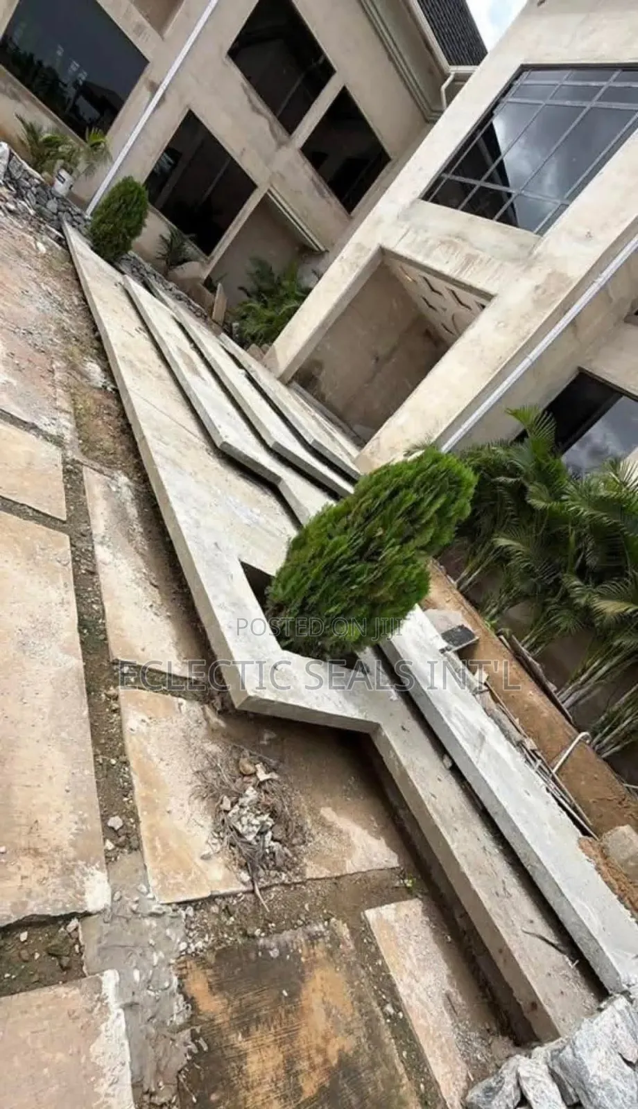 Interior and Exterior Floating Stairs Design