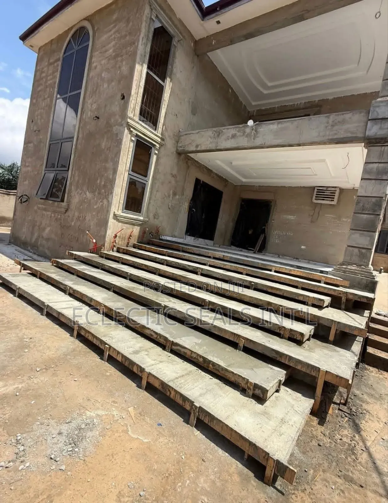 Interior and Exterior Floating Stairs Design