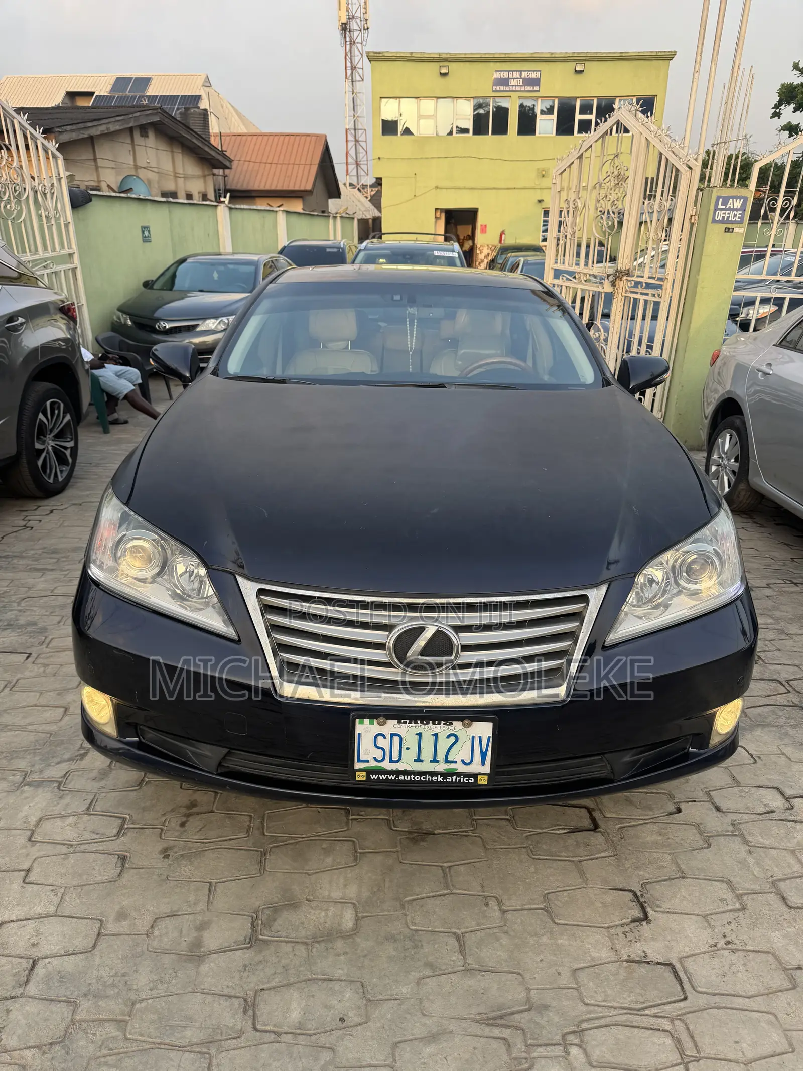 Lexus ES 350 2011 Blue