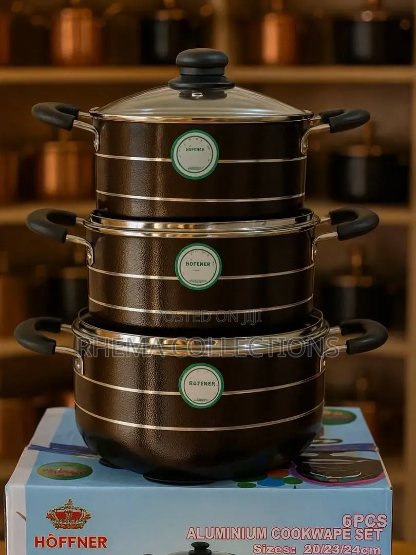 6pcs Hoffner Aluminium Cookware Set