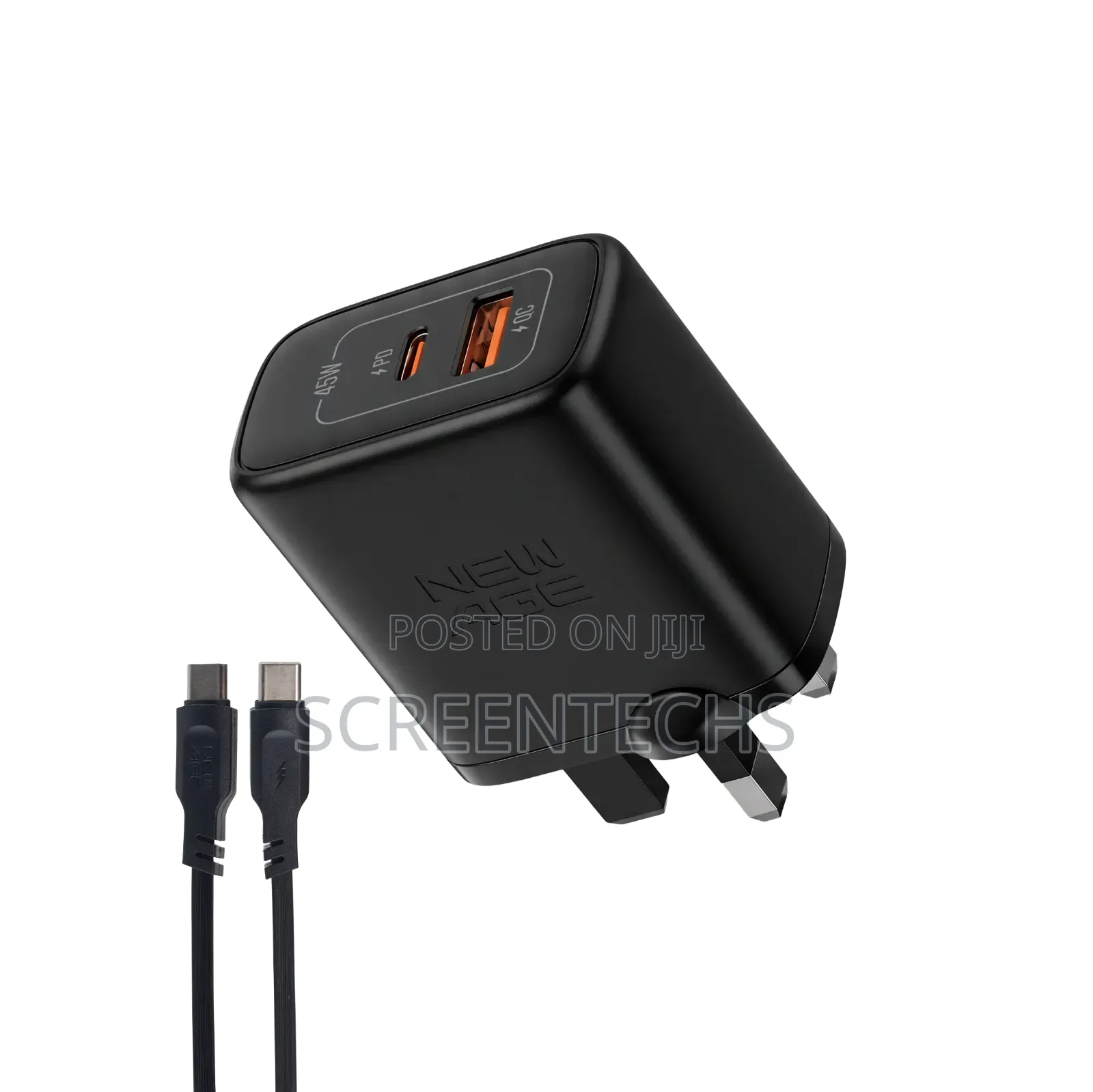 Original NewAge Power Edge 45W With Type C – C Cable