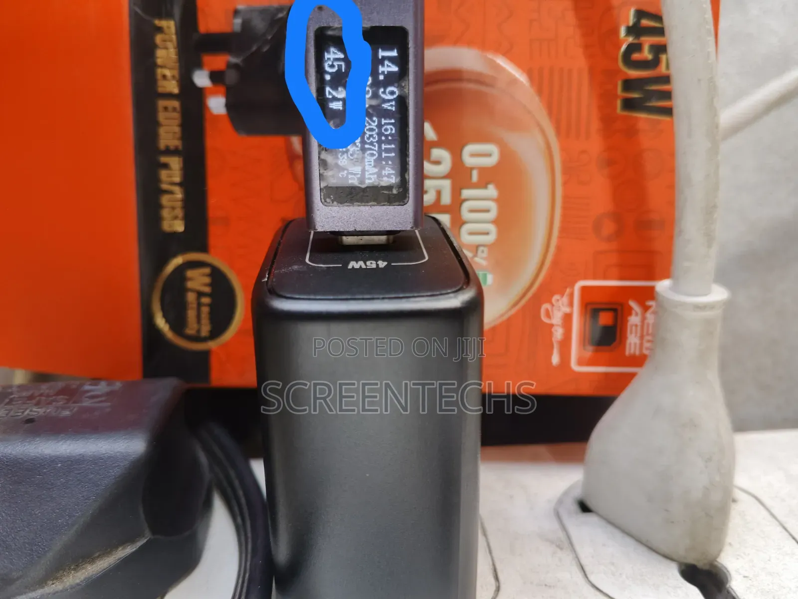 Original NewAge Power Edge 45W With Type C – C Cable