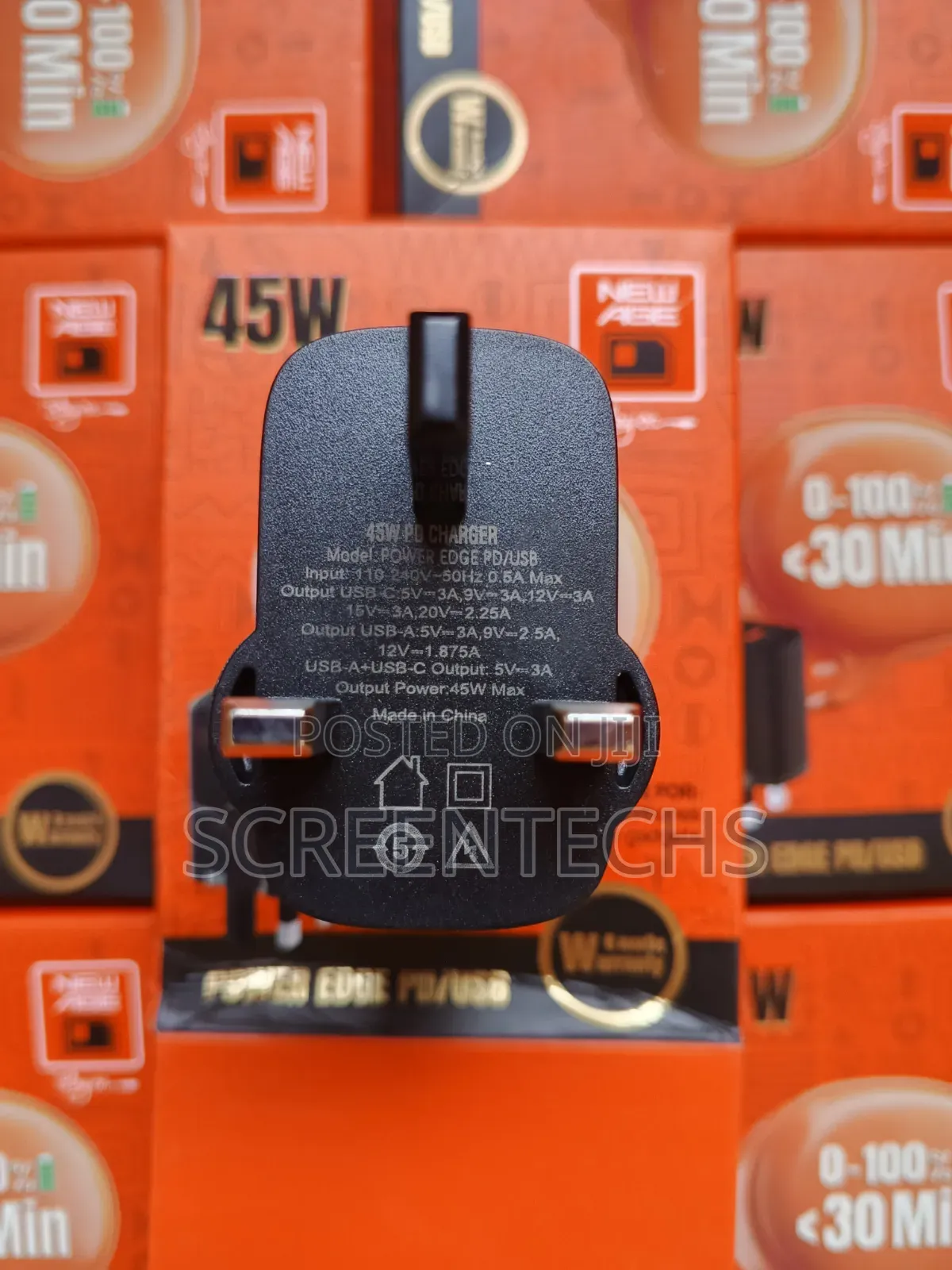Original NewAge Power Edge 45W With Type C – C Cable