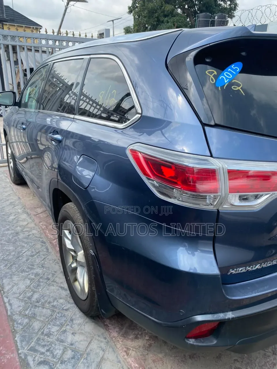 Toyota Highlander Limited 4dr SUV (3.5L 6cyl 6A) 2015 Blue