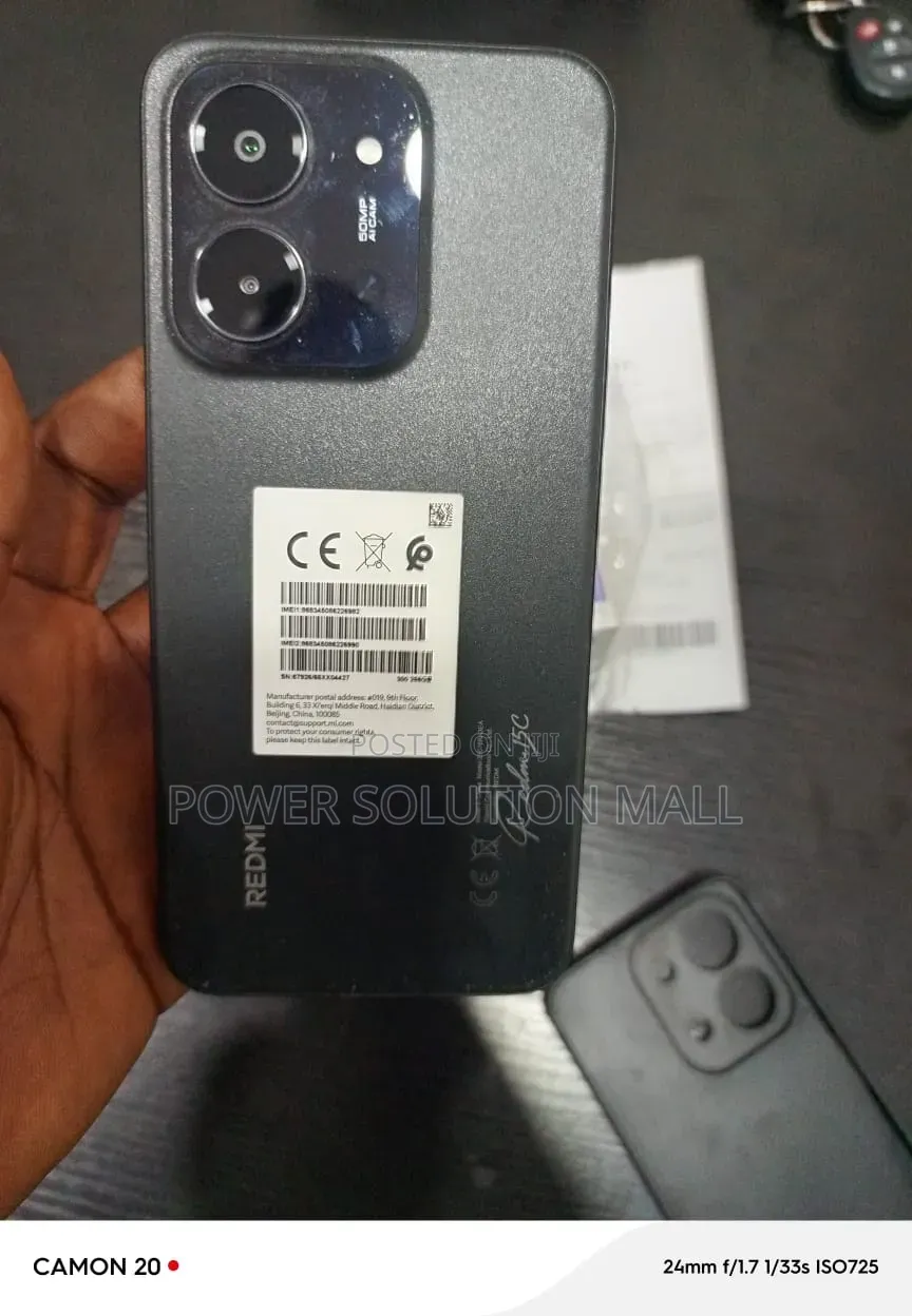 Xiaomi Redmi 15C 4G 256 GB Black