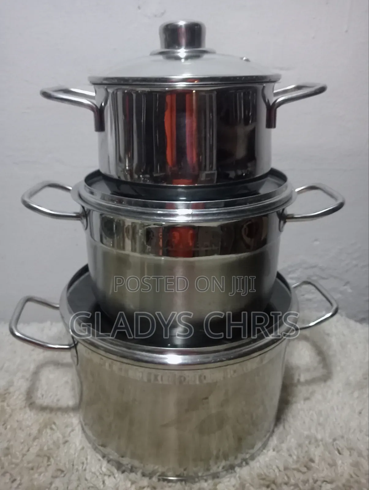 Set of Induction Stainless Pot/ Heavy Pot