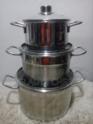 Set of Induction Stainless Pot/ Heavy Pot