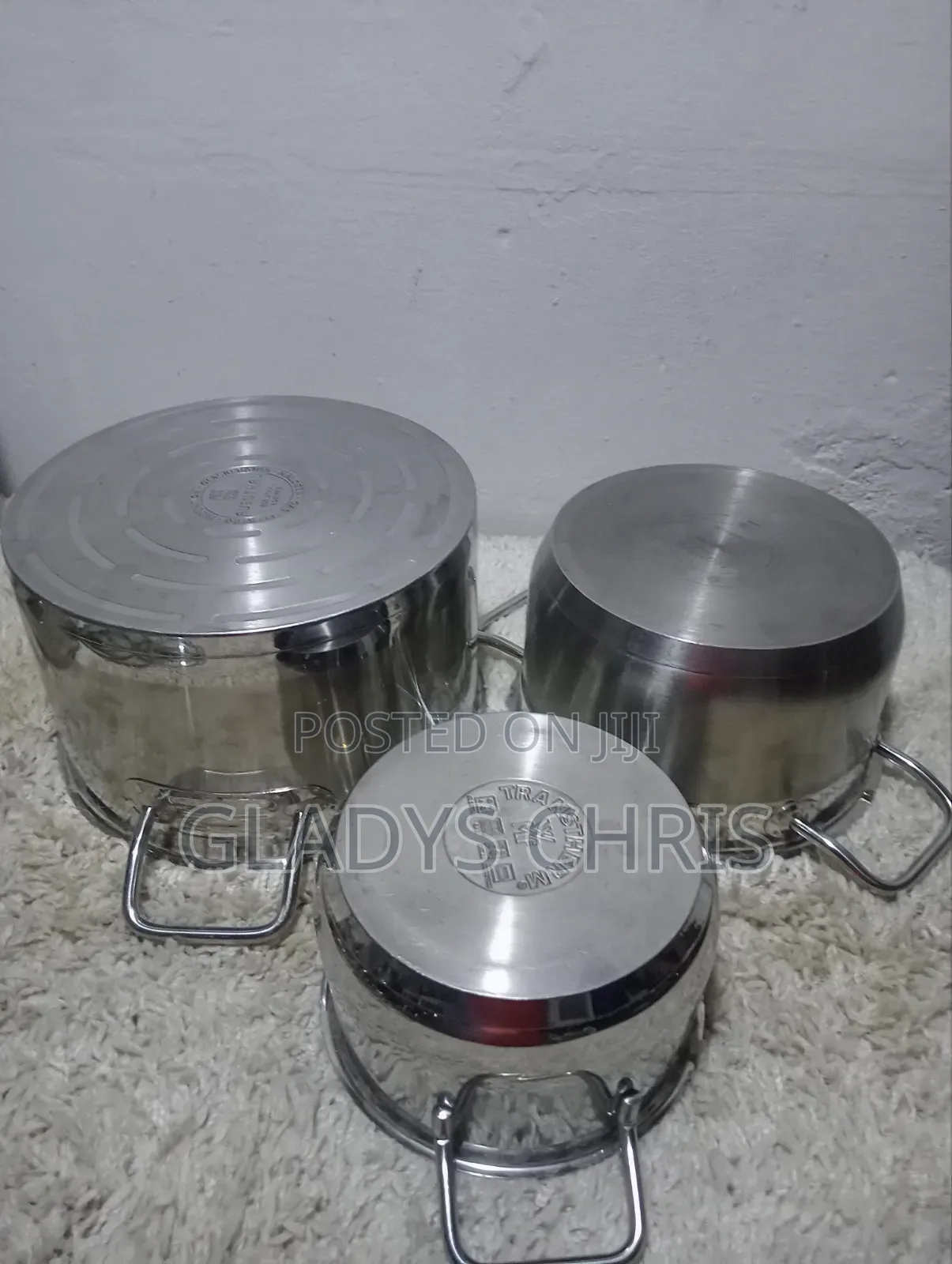 Set of Induction Stainless Pot/ Heavy Pot