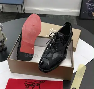 Christian Louboutin Quality Luxury Men Shoe