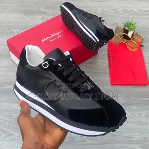 Salvatore Ferragamo Quality Luxury Men Sneakers