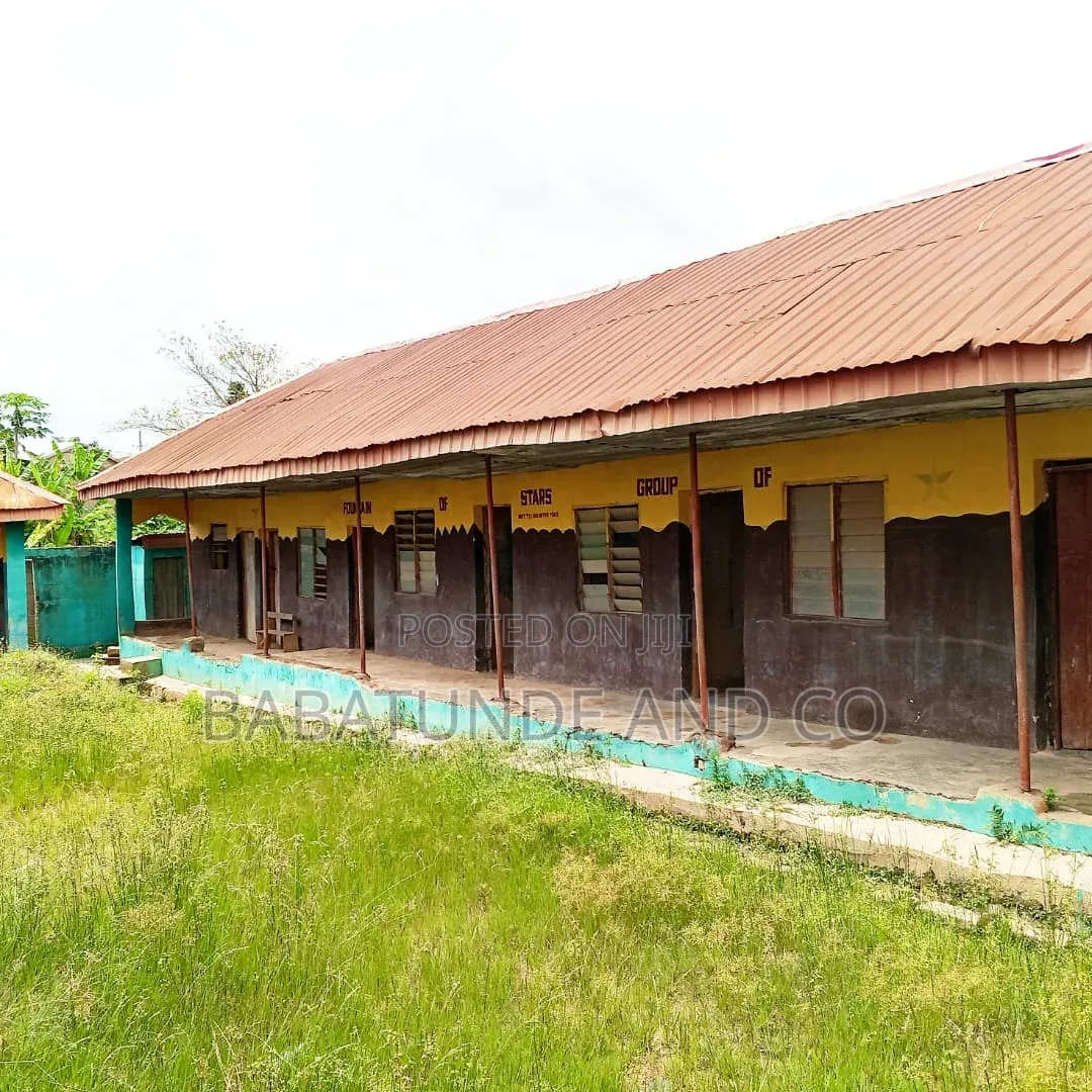 10 Classrooms School on 3 Plots of Land for Sale at Muslim, Ibadan