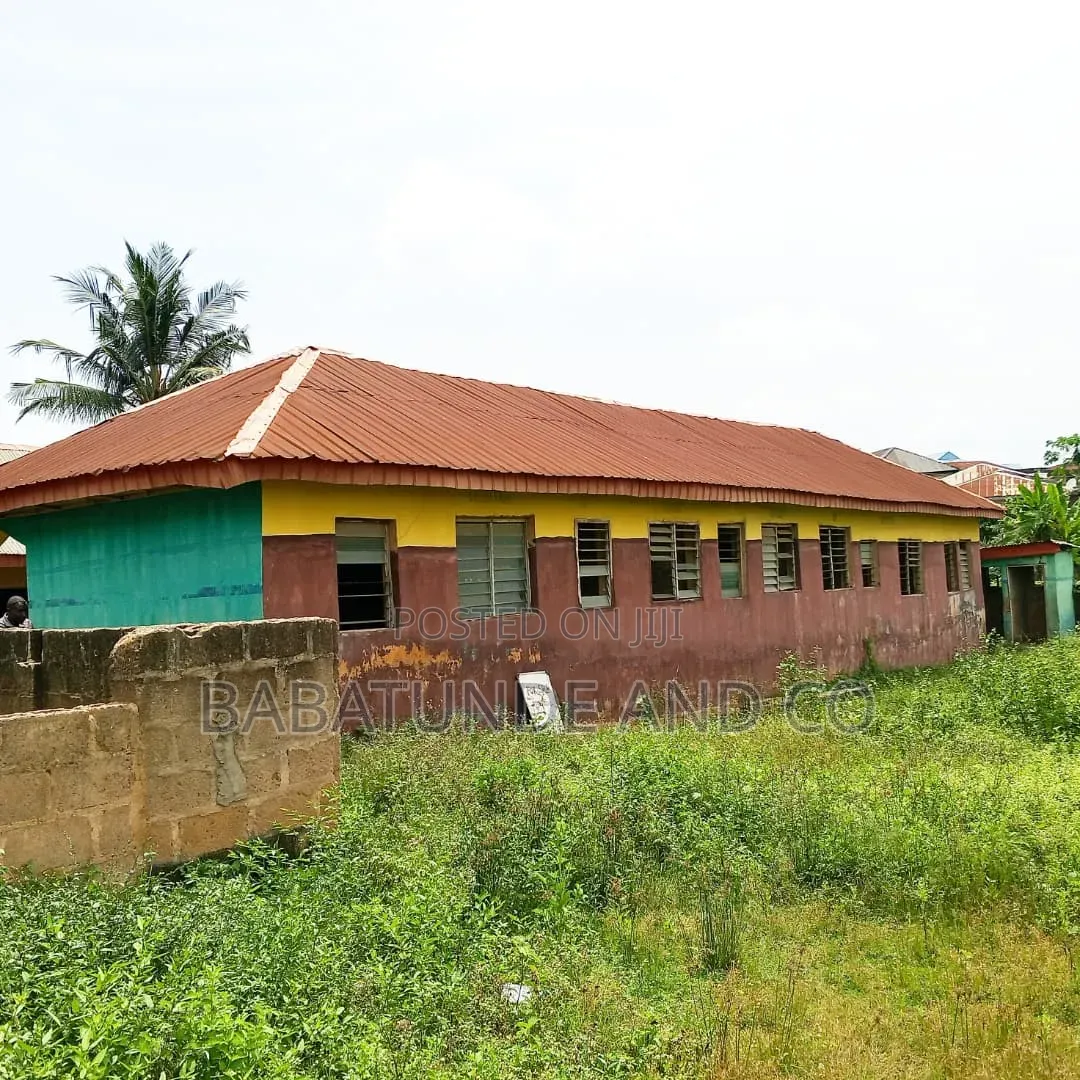 10 Classrooms School on 3 Plots of Land for Sale at Muslim, Ibadan