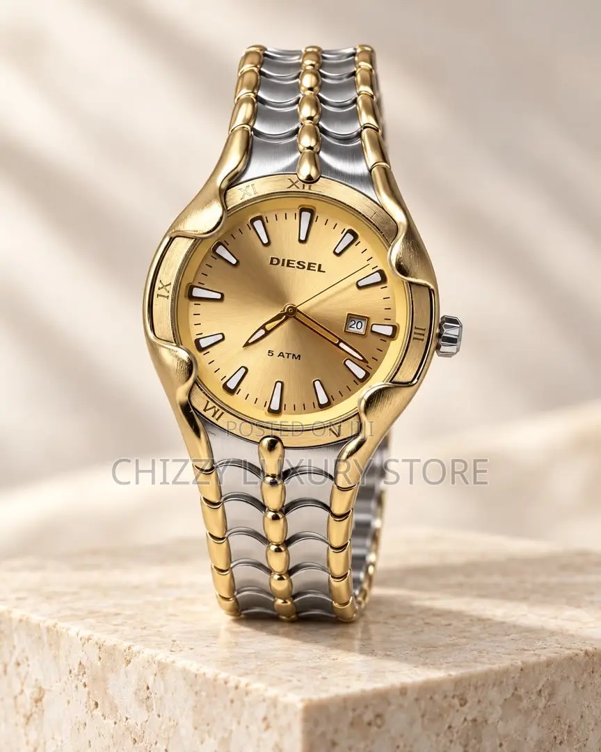 Diesel Quality Ladies Chain Strap Wristwatch