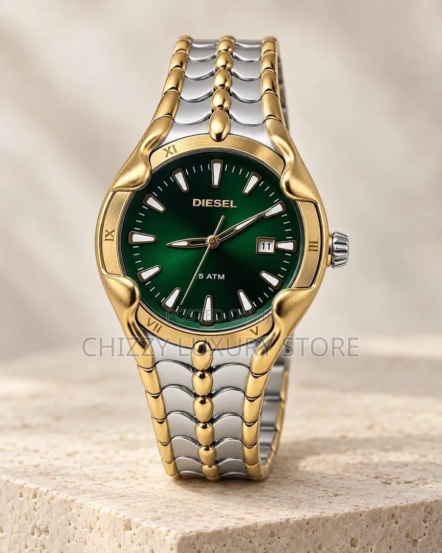 Diesel Quality Ladies Chain Strap Wristwatch